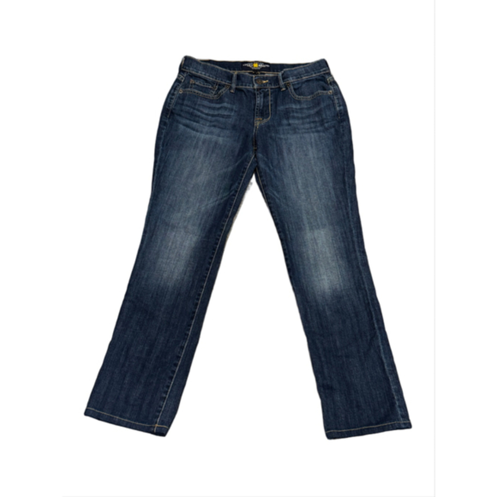 Lucky Brand Straight Leg Dark Wash Denim Jeans